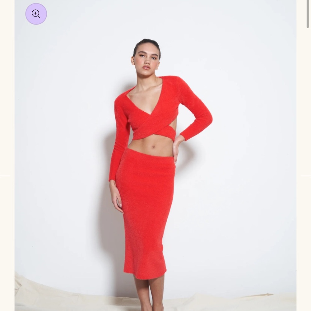 Red Women's Skirt